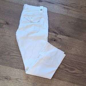 Stylish Cream Women's Trousers